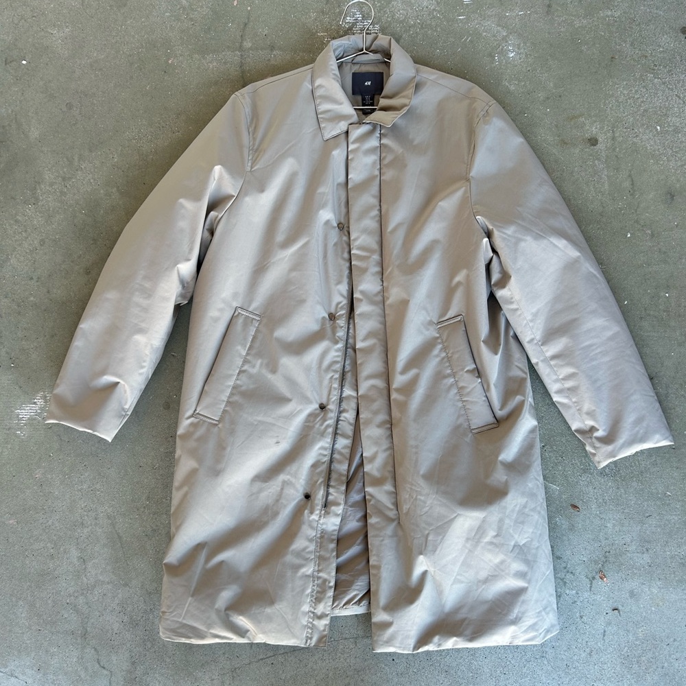 H&M water repellent insulated parka